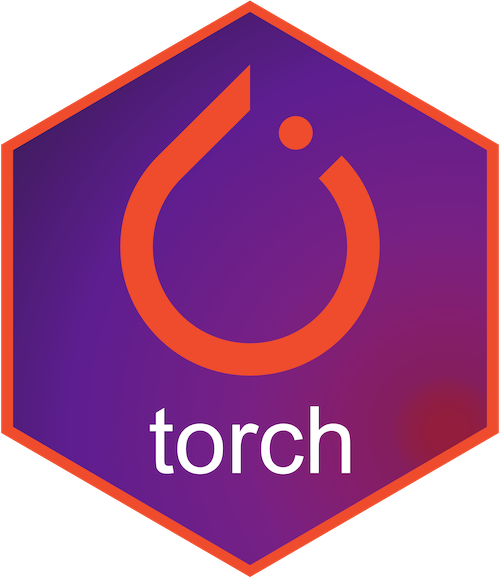 torch hex sticker